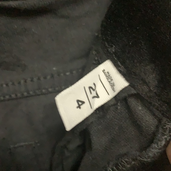 Loft | Black velour pants - Picture 6 of 6